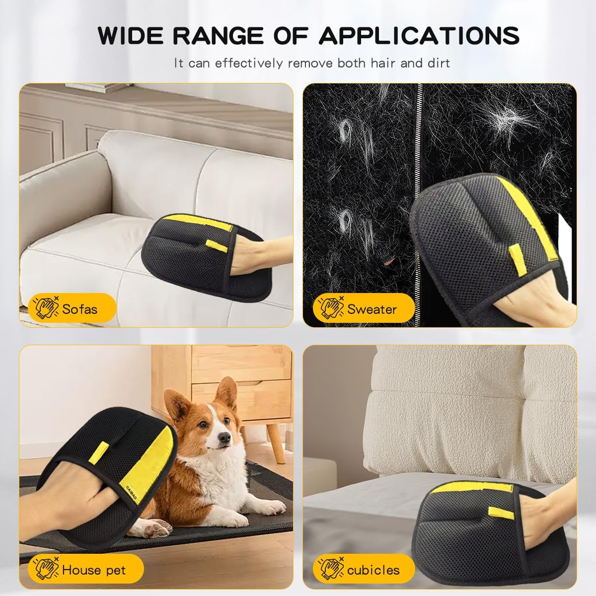 Mănuși Magice pentru Păr de Animale