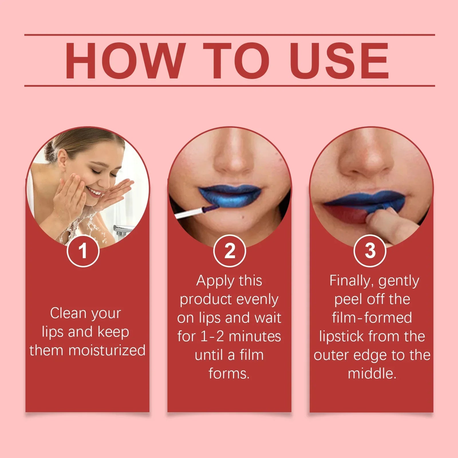 KissProof™ – Ruj Peel-Off Rezistent Waterproof