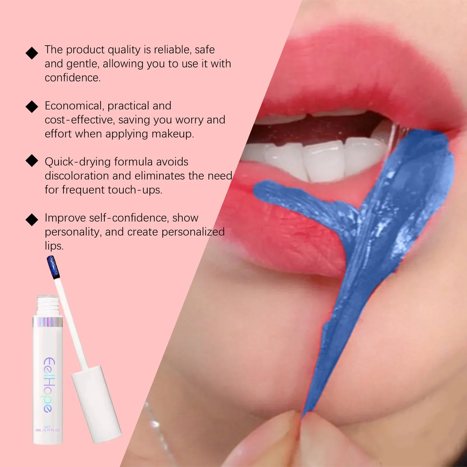 KissProof™ – Ruj Peel-Off Rezistent Waterproof